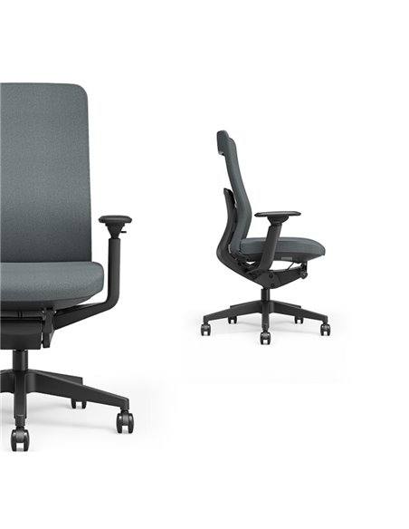 Кресло KRESLALUX GRAPHIS 8016-B BLACK, эргономичное