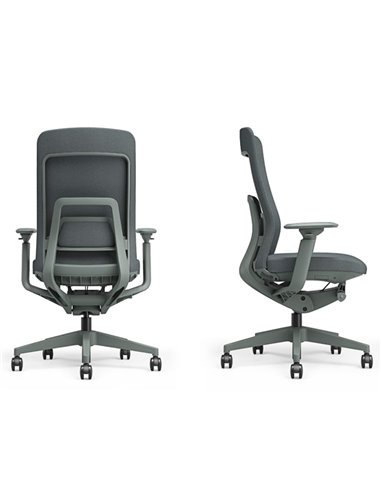 Крісло KRESLALUX GRAPHIS 8016-B DARK GREY, ергономічне