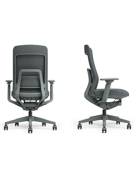 Крісло KRESLALUX GRAPHIS 8016-B DARK GREY, ергономічне