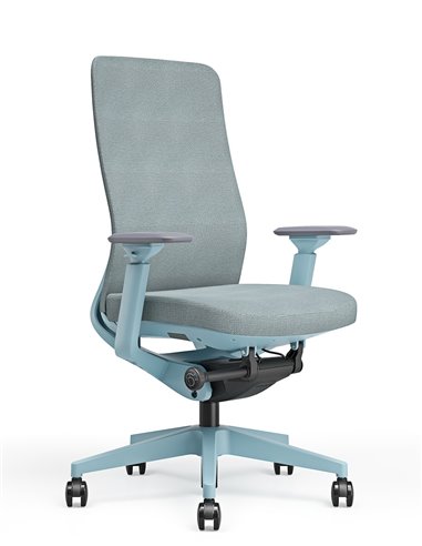 Кресло KRESLALUX GRAPHIS 8016-B SNOWY BLUE, эргономичное