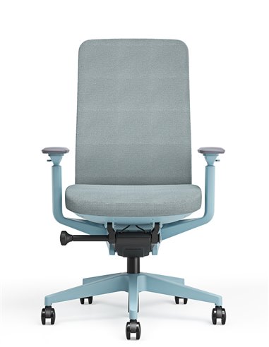Кресло KRESLALUX GRAPHIS 8016-B SNOWY BLUE, эргономичное