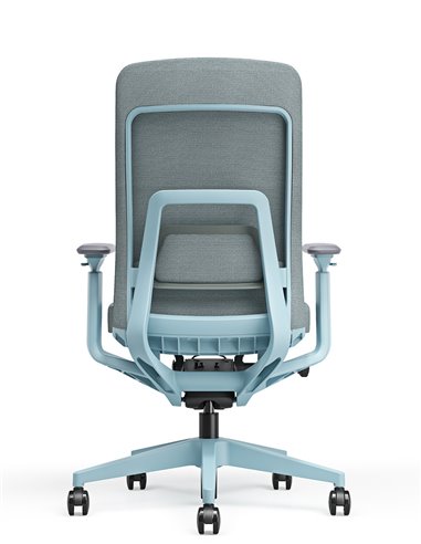 Кресло KRESLALUX GRAPHIS 8016-B SNOWY BLUE, эргономичное