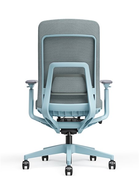 Кресло KRESLALUX GRAPHIS 8016-B SNOWY BLUE, эргономичное