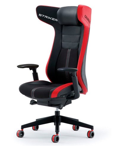 Геймерское кресло OKAMURA STRIKER RED