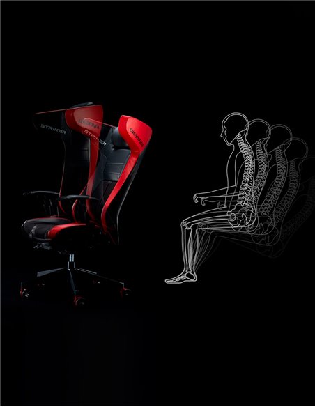 Геймерське крісло OKAMURA STRIKER BLACK
