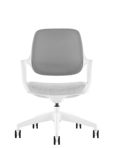 Кресло KRESLALUX NIRO-D02 WHITE, для посетителя