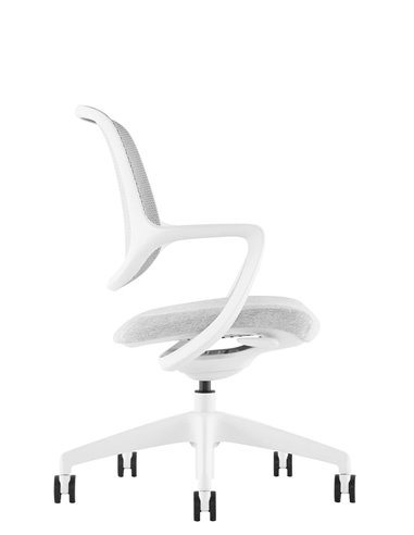 Кресло KRESLALUX NIRO-D02 WHITE, для посетителя