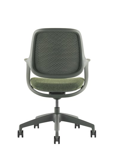 Кресло KRESLALUX NIRO-D34 GREEN, для посетителя