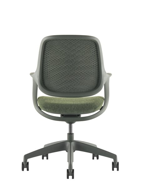 Кресло KRESLALUX NIRO-D34 GREEN, для посетителя