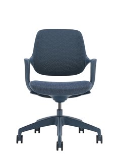 Кресло KRESLALUX NIRO-D36 BLUE, для посетителя 2