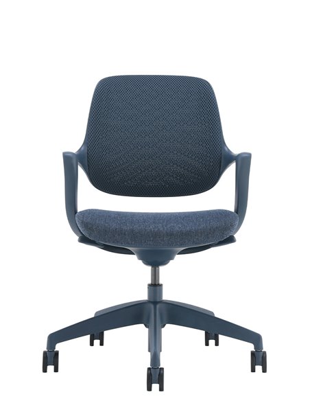 Крісло KRESLALUX NIRO-D36 BLUE, для відвідувача