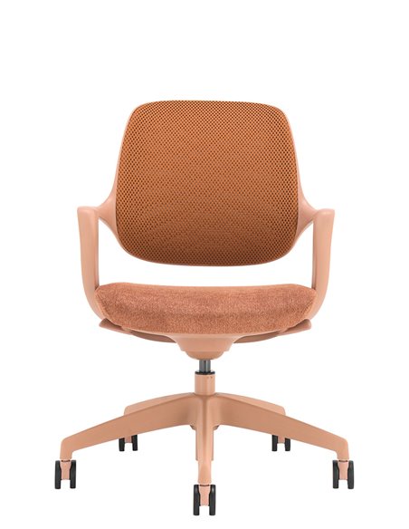 Кресло KRESLALUX NIRO-D39 MOCHA PEACH, для посетителя