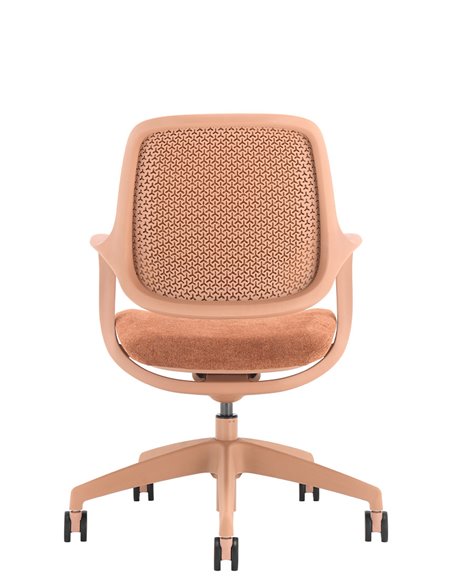 Кресло KRESLALUX NIRO-D39 MOCHA PEACH, для посетителя