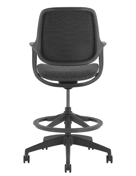 Барное кресло KRESLALUX BARSTOOL NIRO-D01 BLACK