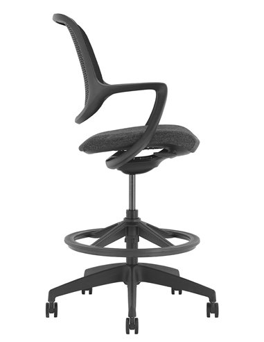 Барное кресло KRESLALUX BARSTOOL NIRO-D01 BLACK