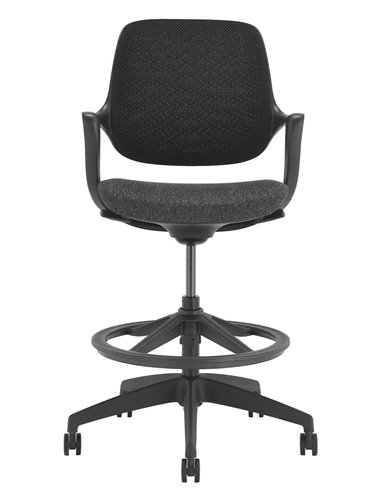 Барное кресло KRESLALUX BARSTOOL NIRO-D01 BLACK