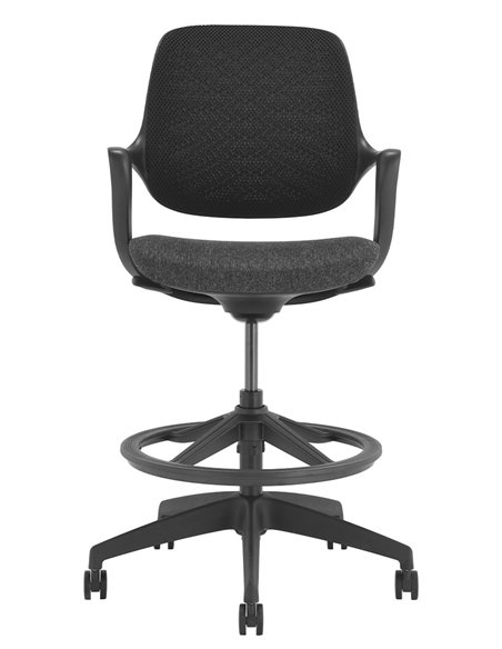 Барное кресло KRESLALUX BARSTOOL NIRO-D01 BLACK