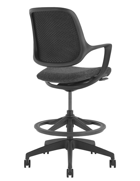 Барное кресло KRESLALUX BARSTOOL NIRO-D01 BLACK
