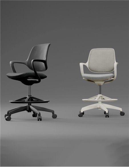 Барне крісло KRESLALUX BARSTOOL NIRO-D01 BLACK