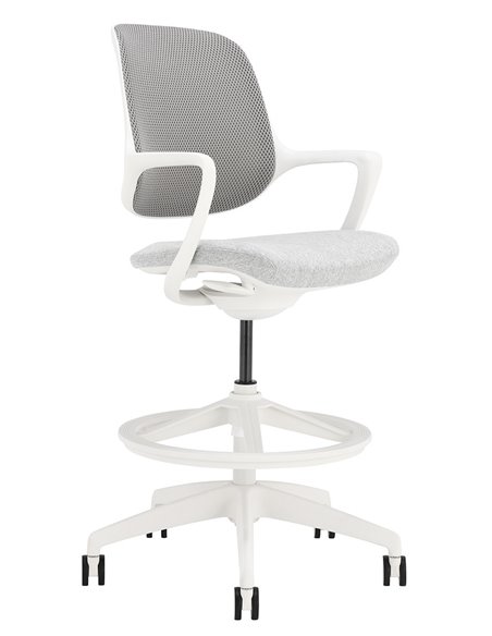 Барное кресло KRESLALUX BARSTOOL NIRO-D02 WHITE