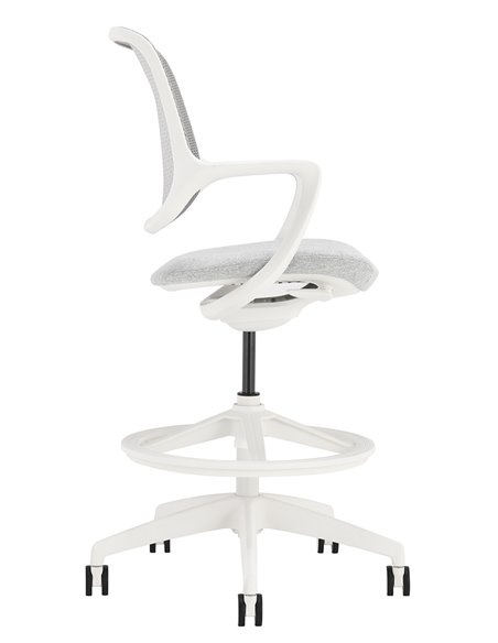 Барне крісло KRESLALUX BARSTOOL NIRO-D02 WHITE