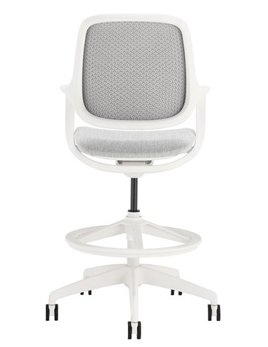 Барное кресло KRESLALUX BARSTOOL NIRO-D02 WHITE