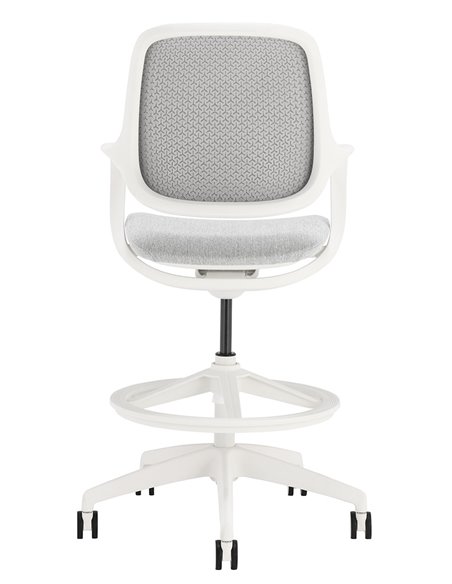 Барное кресло KRESLALUX BARSTOOL NIRO-D02 WHITE