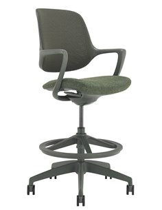Барное кресло KRESLALUX BARSTOOL NIRO-D34 GREEN