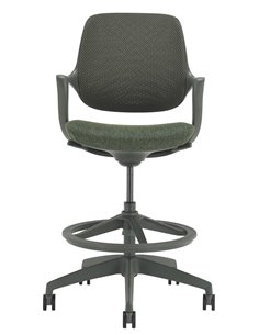 Барное кресло KRESLALUX BARSTOOL NIRO-D34 GREEN 2
