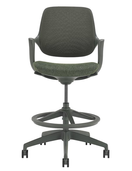 Барное кресло KRESLALUX BARSTOOL NIRO-D34 GREEN
