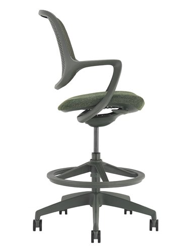 Барне крісло KRESLALUX BARSTOOL NIRO-D34 GREEN