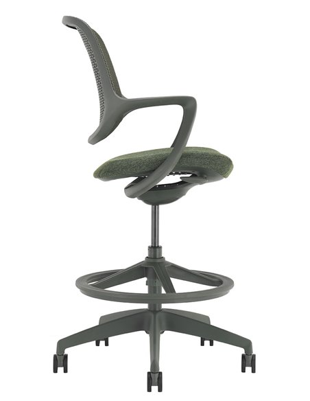 Барное кресло KRESLALUX BARSTOOL NIRO-D34 GREEN