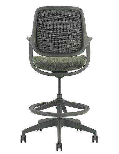 Барное кресло KRESLALUX BARSTOOL NIRO-D34 GREEN