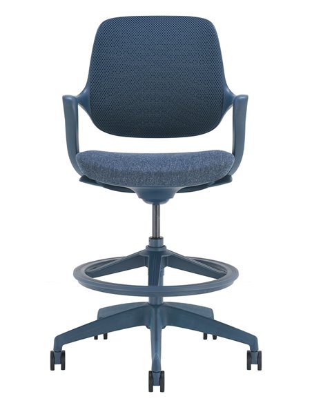 Барне крісло KRESLALUX BARSTOOL NIRO-D36 BLUE