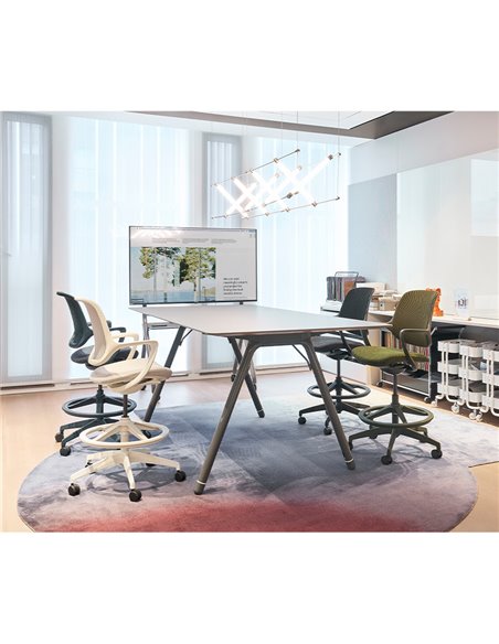 Барне крісло KRESLALUX BARSTOOL NIRO-D36 BLUE