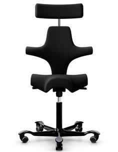 Кресло HAG CAPISCO 8107 ALL BLACK, эргономичное