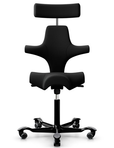 Кресло HAG CAPISCO 8107 ALL BLACK, эргономичное