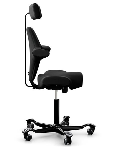 Кресло HAG CAPISCO 8107 ALL BLACK, эргономичное