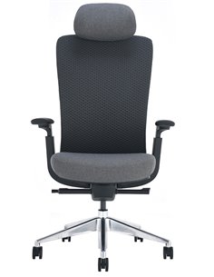 Крісло KRESLALUX NEZA BLACK/GREY 2