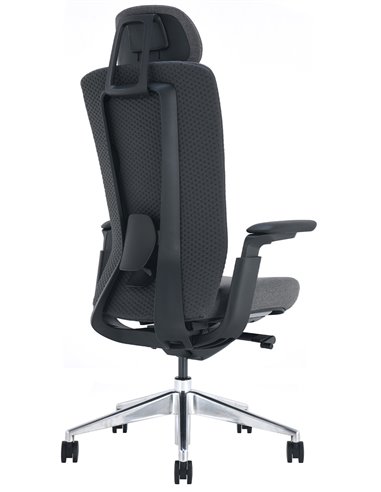Кресло KRESLALUX NEZA BLACK/GREY
