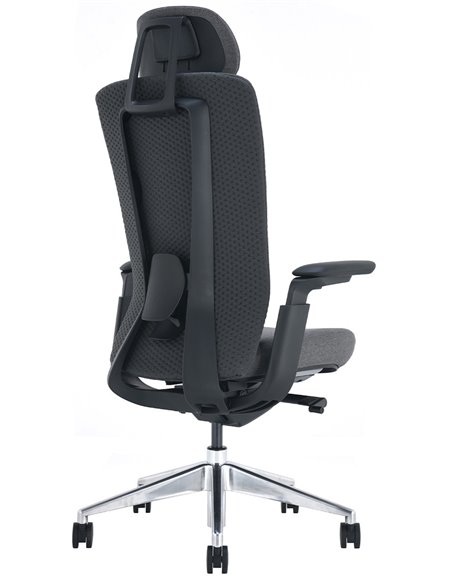 Крісло KRESLALUX NEZA BLACK/GREY
