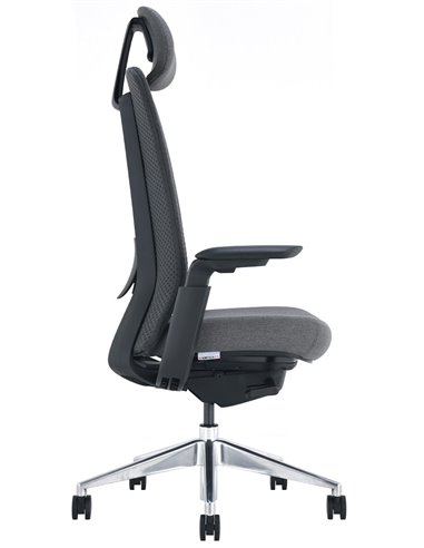 Крісло KRESLALUX NEZA BLACK/GREY