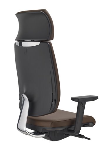 Крісло SITLAND FRESH, для керівника, шкіряне