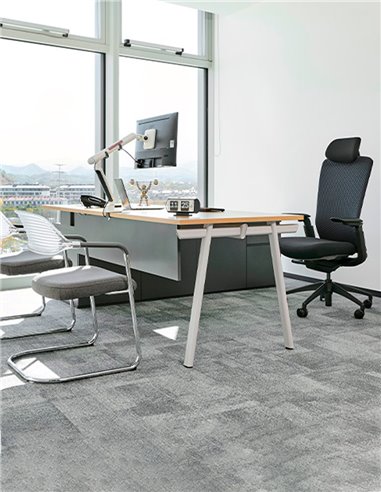 Крісло KRESLALUX NEZA BLACK/GREY
