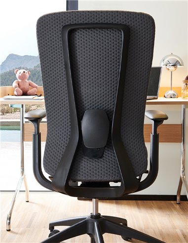 Крісло KRESLALUX NEZA BLACK/GREY