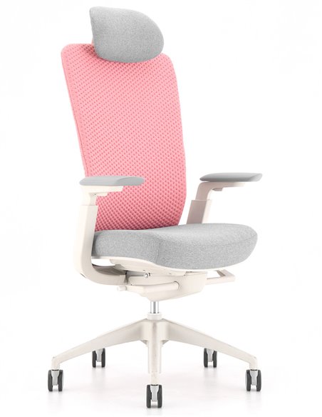 Крісло KRESLALUX NEZA ROSE/GREY