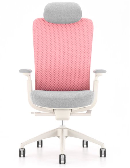 Кресло KRESLALUX NEZA ROSE/GREY