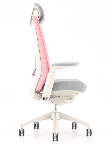 Кресло KRESLALUX NEZA ROSE/GREY