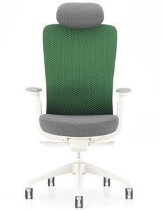 Крісло KRESLALUX NEZA GREEN/GREY 2