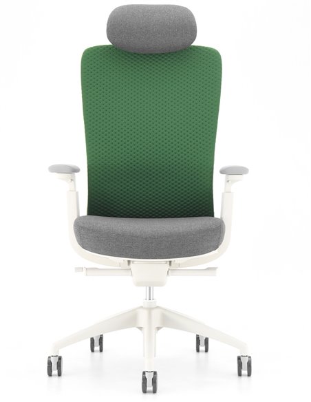 Крісло KRESLALUX NEZA GREEN/GREY
